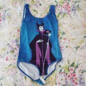 Hot Topic Disney Maleficent bodysuit